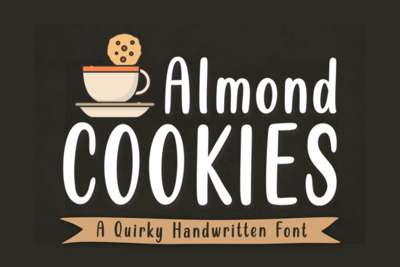 Almond Cookies Font for Business Branding