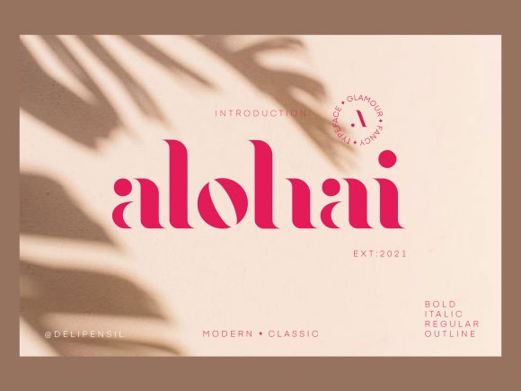 Alohai: A Font That Elevates Your Brand