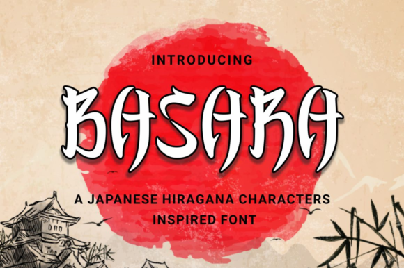 Basara: A Cool Display Font for Creative Projects