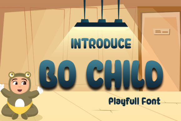 Bo Child: A Bold Display Font for Creative Web Design