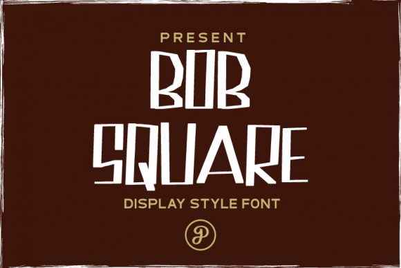 Bobsquare: A Bold Display Font