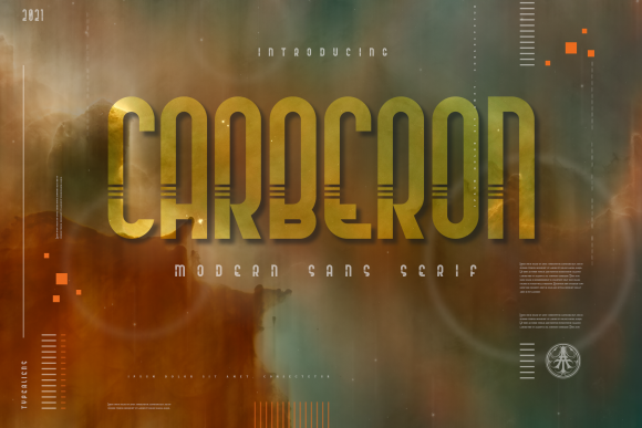 Carberon: A Bold Display Font for Web Design