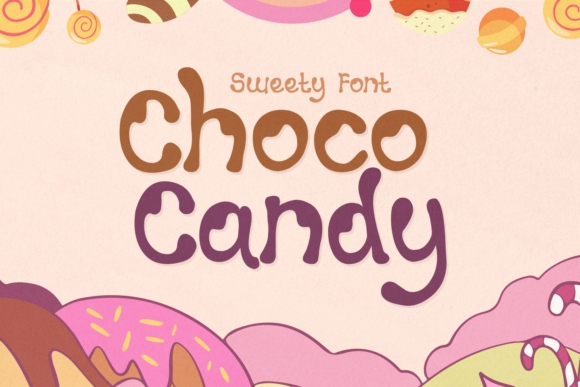 Choco Candy: A Playful Display Font