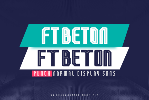 FT Beton Punch: A Modern Display Font