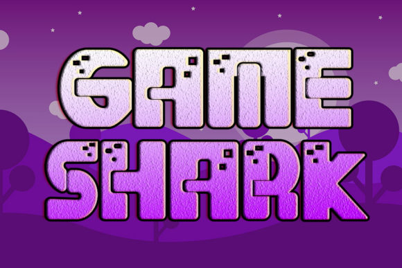Game Shark Font for Creative Design