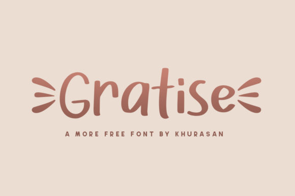 Gratise: A Font That Elevates Branding