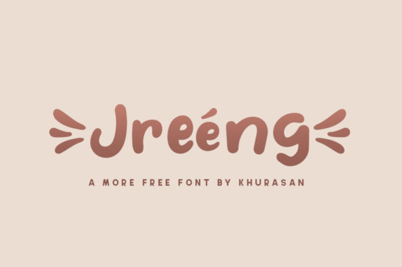 Jreeng: A Fancy Font for Business Branding