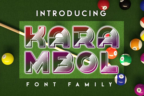 Karambol Font: Bold & Beautiful