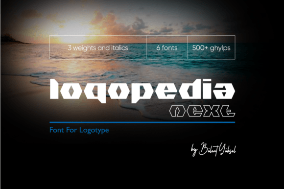 Logopedia Next: A Bold Display Font