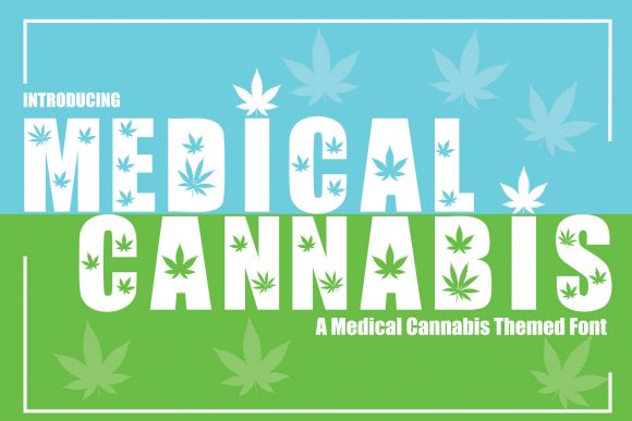 Medical Cannabis Font for Business
