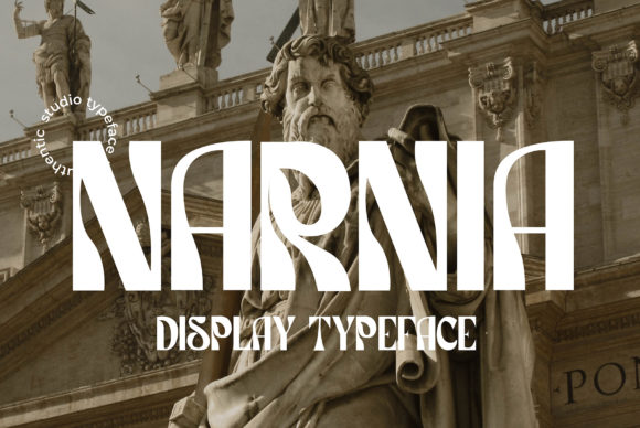 Narnia: A Psychedelic Display Font