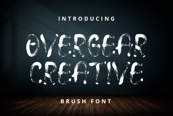 Overgear Creative: A Bold Display Font