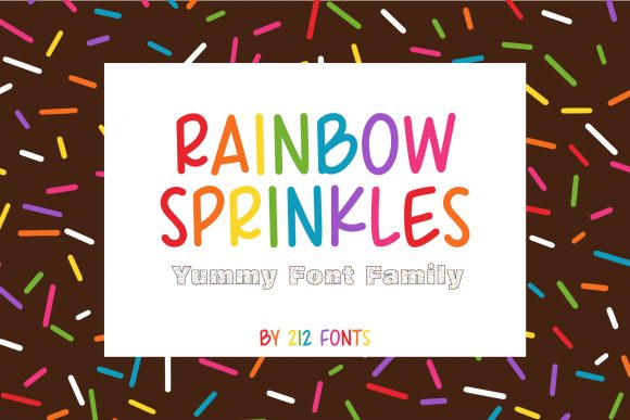 Rainbow Sprinkles Font