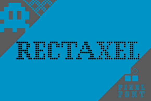 Rectaxel: A Sweet Display Font