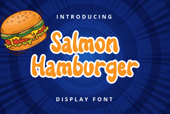 Salmon Hamburger Font for Creative Projects