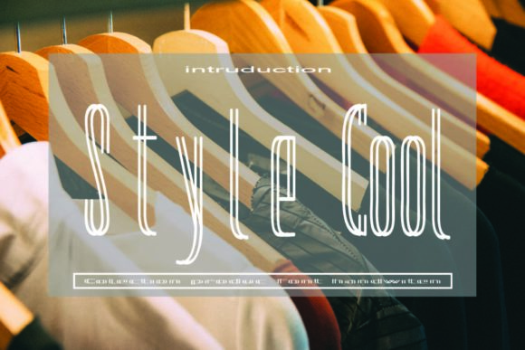 Style Cool: A Font for Polished Branding
