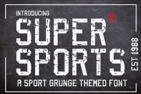 Supersports: A Creative Font for Makers