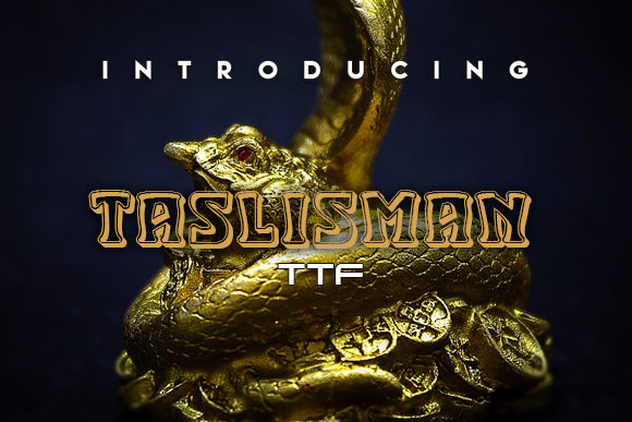 Talisman: A Sharp Display Font
