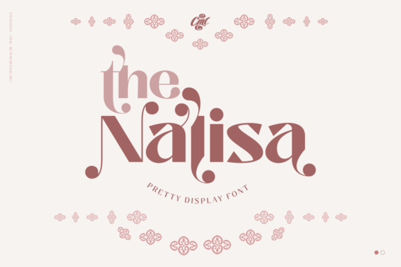 The Nalisa: A Bold Display Font for Creative Projects