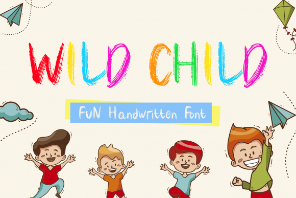 Wild Child Font for Web Design